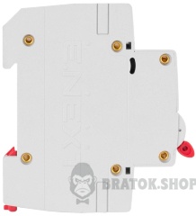 Модульний автоматичний вимикач e.mcb.pro.60.1.B 2 new, 1р, 2А, В, 6кА, new