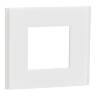 Рамка 1-постова Unica Deco Material, матовий білий NU600279
