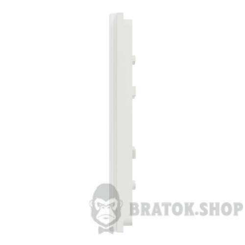 Рамка 1-постова Unica Deco Material, матовий білий NU600279