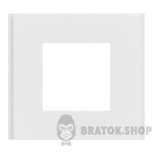 Рамка 1-постова Unica Deco Material, матовий білий NU600279