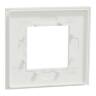 Рамка 1-постова Unica Deco Material, матовий білий NU600279