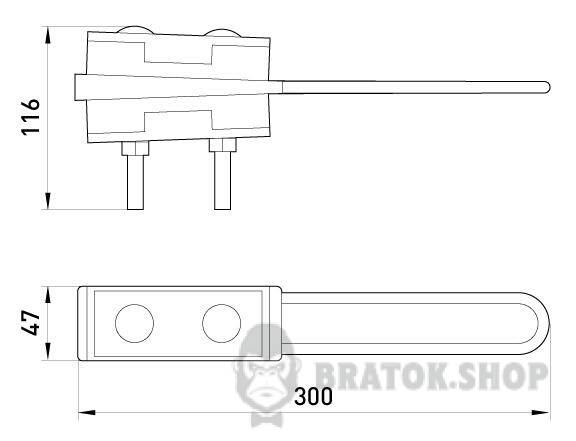 Анкерный изолированный зажим eiclamp.4.25.70.zr, усиленный, 25-70 кв.мм p021008 в Киеве