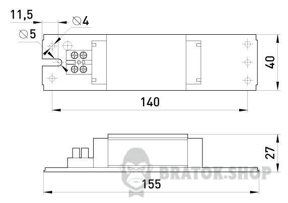 Баласт електромагнітний e.ballast.magnetic.230.58 l010018 у Києві