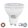 Лампа светодиодная LED GU10 MR16 8W 4200K Horoz Electric CONVEX (001-064-0008-010) в Сумах