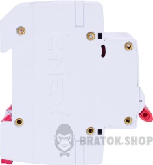 Модульний автоматичний вимикач e.mcb.pro.60.1.B 6 new, 1р, 6А, В, 6кА, new