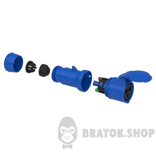 КАБ.РОЗЕТКА, ШВИД.16А 3P+N+E IP44 380В PKY16M435 в Киеве