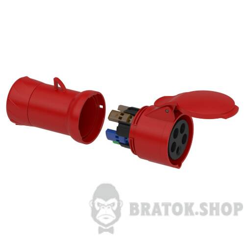 КАБ.РОЗЕТКА, ШВИД.16А 3P+N+E IP44 380В PKY16M435 в Киеве