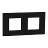 Рамка 2-постова Unica Deco Material, каучук NU600472