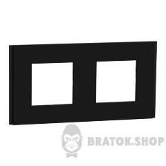 Рамка 2-постова Unica Deco Material, каучук