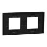 Рамка 2-постова Unica Deco Material, каучук NU600472