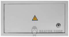Корпус e.mbox.stand.n.15.z металлический, под 15 мод., навесной, с замком