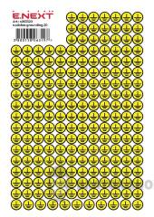 Самоклеюча наліпка &quot;Заземлення&quot;  e.sticker.grounding.20 (20х20х20мм) 200 шт/аркуш
