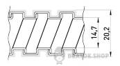 Металорукав e.met.sleeve.stand.proof.slhf.15 ізольований, нг-HF (100м) s032051 у Сумах