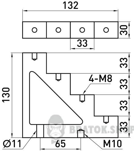Ізолятор ступінчатий e.step.ct4-30 450A s054102 у Сумах