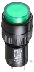 Сигнальна арматура AD22E-12DS зелена 24V АC/DC
