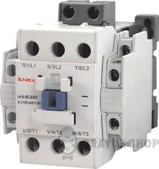 Контактор e.industrial.ukd.40.220, 40А, 220В DC, 1no+1nc