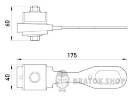 Анкерный изолированный зажим eiclamp.2.16.25.zr, усиленный, 16-25 кв.мм p021009 в Киеве