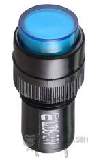 Сигнальна арматура AD22E-12DS синя 24V АC/DC