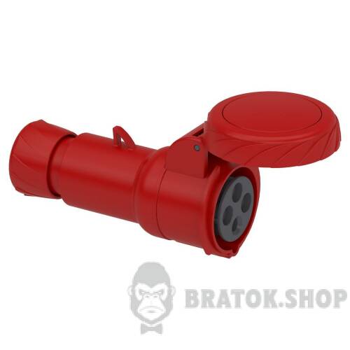КАБ.РОЗЕТКА, ШВИД.16А 3P+E IP67 380В PKY16M734 в Киеве