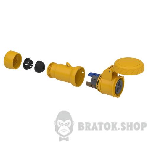 КАБ.РОЗЕТКА, ШВИД.16А 3P+E IP67 380В PKY16M734 в Киеве