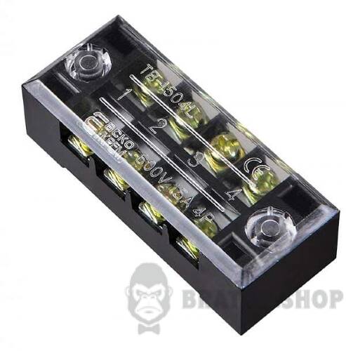 Клемна колодка прохідна 15A/4 АСКО-Укрем TB1504 A0130050002