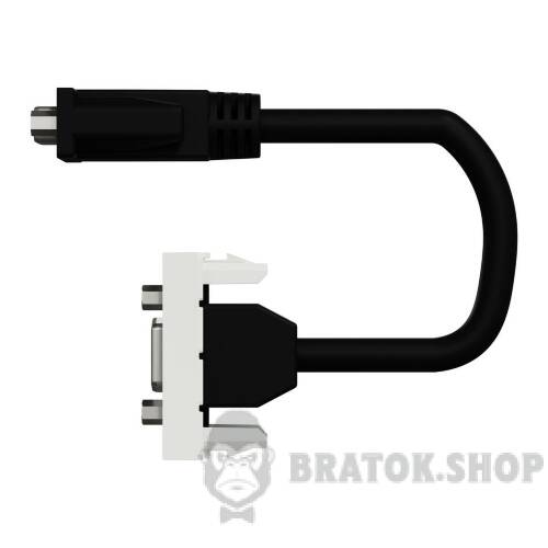 Розетка HD15 female (VGA) 1 модуль білий NU343218 в Киеве