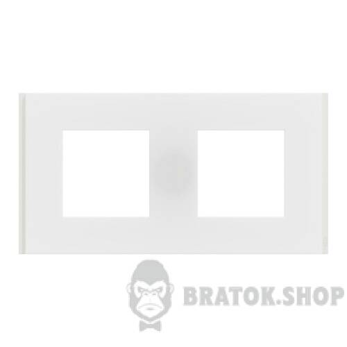 Рамка 2-постова Unica Deco Material, матовий білий NU600479 в Киеве