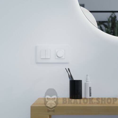 Рамка 2-постова Unica Deco Material, матовий білий NU600479 в Киеве