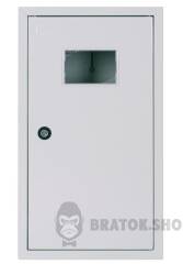 Корпус обліку металевий e.mbox.pro.n.f3.12 IP31 навісний під 3ф лічильник, 12 модулів