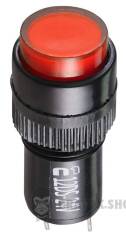 Сигнальна арматура AD22E-12DS червона 24V АC/DC