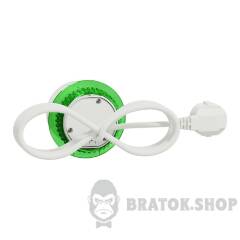 Unica system+, Настільний блок XS з розеткою DE та USB типу A, антрацит