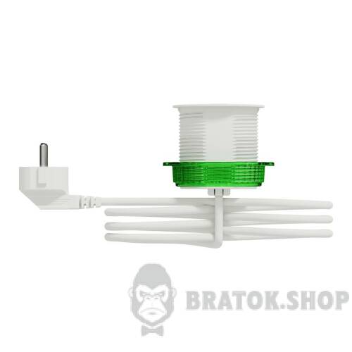 Unica system+, Настільний блок XS з розеткою DE та USB типу A, антрацит INS44004
