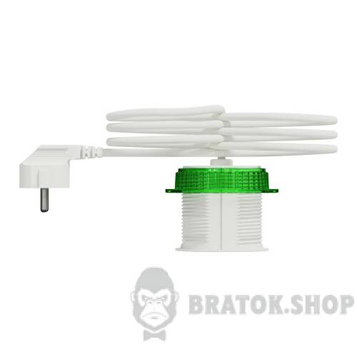 Unica system+, Настільний блок XS з розеткою DE та USB типу A, антрацит INS44004