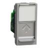 New Unica RJ45 1 модуль CAT6A FTP алюм NU344830 в Киеве
