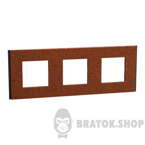 Рамка 3-постова Unica Deco Material, теракотовий NU600671 в Киеве