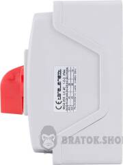 Пакетний перемикач LK40/3.323-ОВ/45 в корпусі, 3p, 1-0-2, 40А, IP44