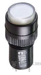Сигнальна арматура AD22E-12DS біла 220V АC