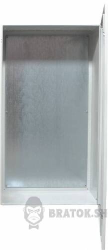 Щит монтажный металлический 140x80x30 ЩМП IP31 УСКО-Укрем UBox A0260020035 наружный