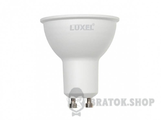 Лампа светодиодная LED GU10 MR16 4W 4000K Luxel 015-NE