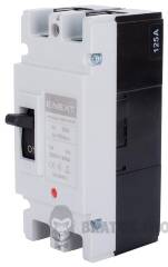 Силовий автоматичний вимикач e.mccb.pro.125DC.125.2P на постійний струм, 2р, 125А
