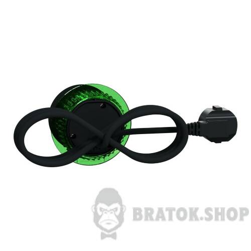 Unica system+, Настільний блок XS з розеткою DE та USB типу A, антрацит INS44005