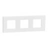 Рамка 3-постова Unica Deco Material, матовий білий NU600679 в Киеве