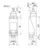 Вимикач кінцевий e.limitswitch.05 штовхач з горизонтальним роликом s0070009 у Києві