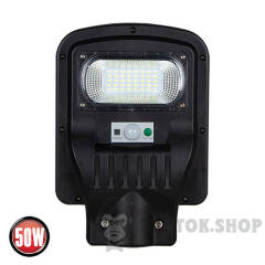 Світильник консольний 50W 6400K із сонячною панеллю Horoz Electric GRAND-50