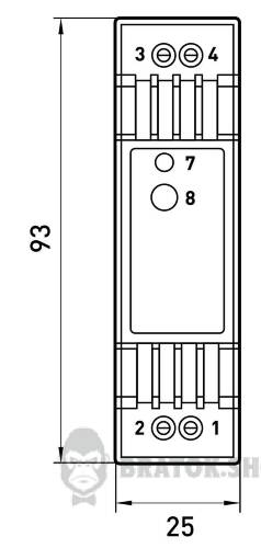 Блок живлення на DIN-рейку e.m-power.15.24 15Вт, DC24В у Сумах