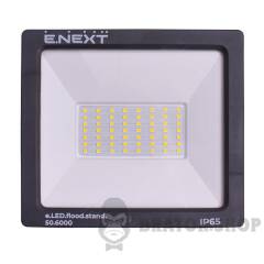 Прожектор світлодіодний e.LED.flood.stand.50.6000, 50Вт, 6000К