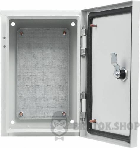 Щит монтажный металевий 30x20x15 ЩМП IP54 УСКО-Укрем UBox A0260020013 зовнішній