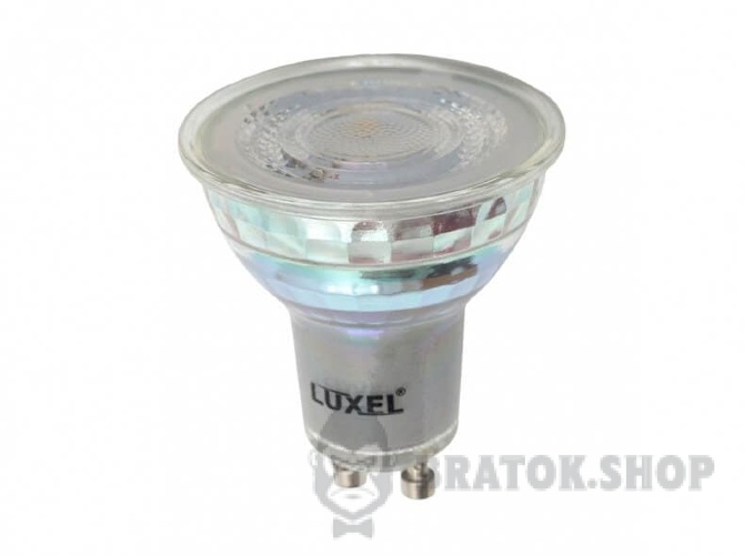 Лампа светодиодная LED GU10 MR16 8W 4000K Luxel 016-N