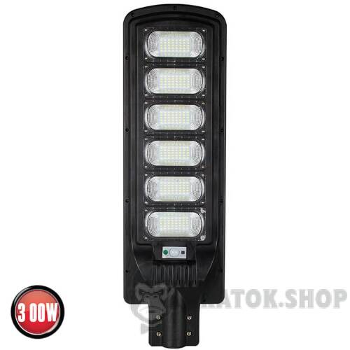 Світильник консольний 300W 6400K із сонячною панеллю Horoz Electric GRAND-300 074-009-0300-020 у Києві