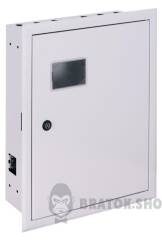 Корпус обліку металевий e.mbox.pro.w.f3.27 IP31 вбудований під 3ф лічильник, 27 модулів